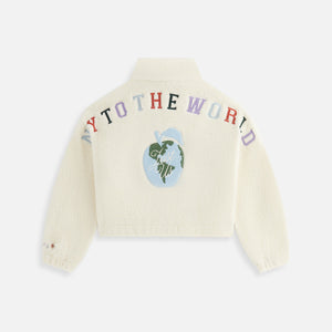 Kith Kids New York to the World Sherpa Jacket - Silk