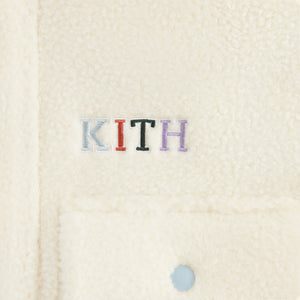 Kith Kids New York to the World Sherpa Jacket - Silk