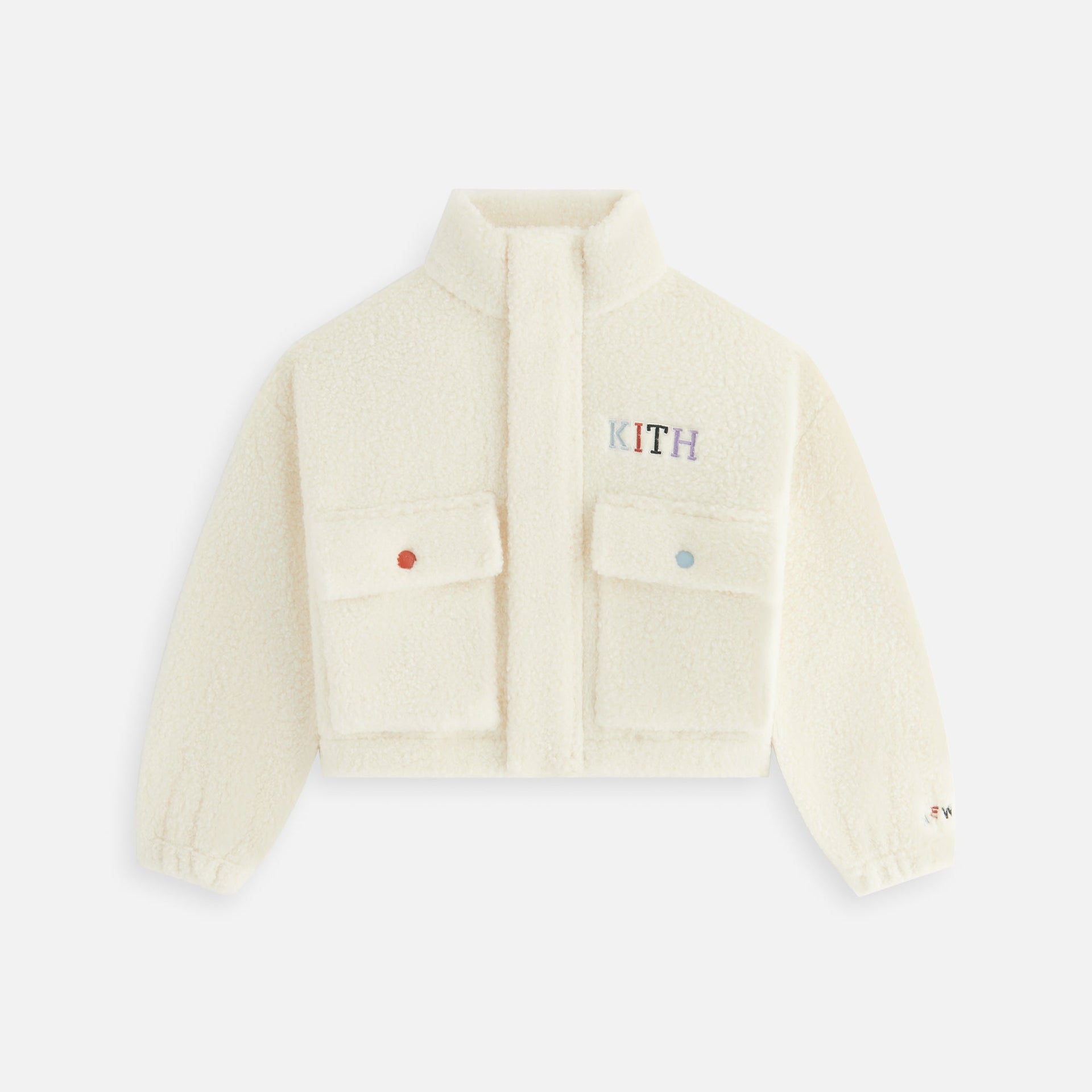 Kith Kids New York to the World Sherpa Jacket - Silk