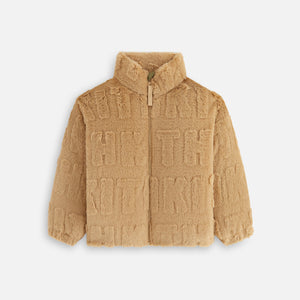 Kith Kids Monogram Faux Fur Lloyd Jacket - Shea