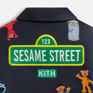 Kith Kids for Sesame Street Reversible Coaches Jacket - Black