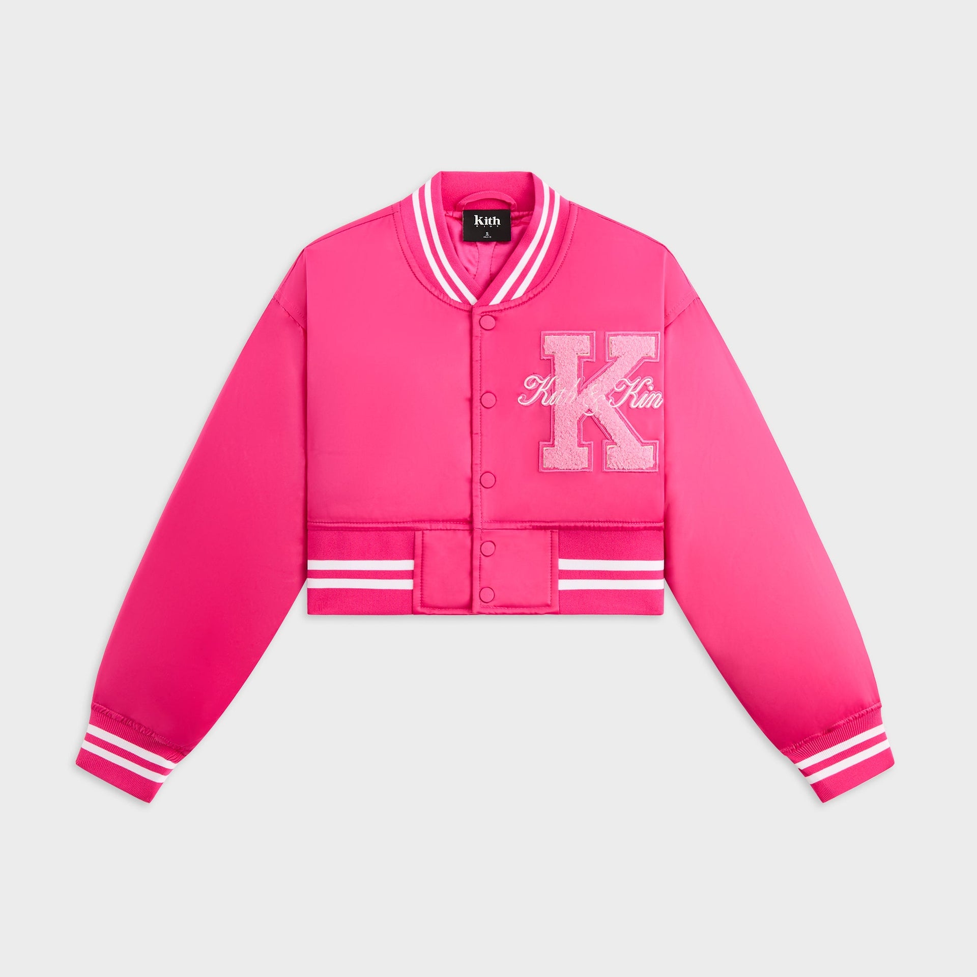Kith Kids Cropped Gorman Jacket - Azalea