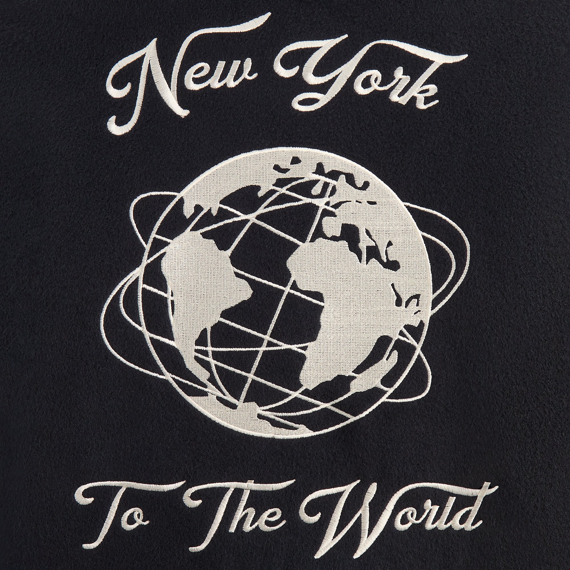 Kith Kids NY to The World Varsity Jacket - Ink – Kith Canada