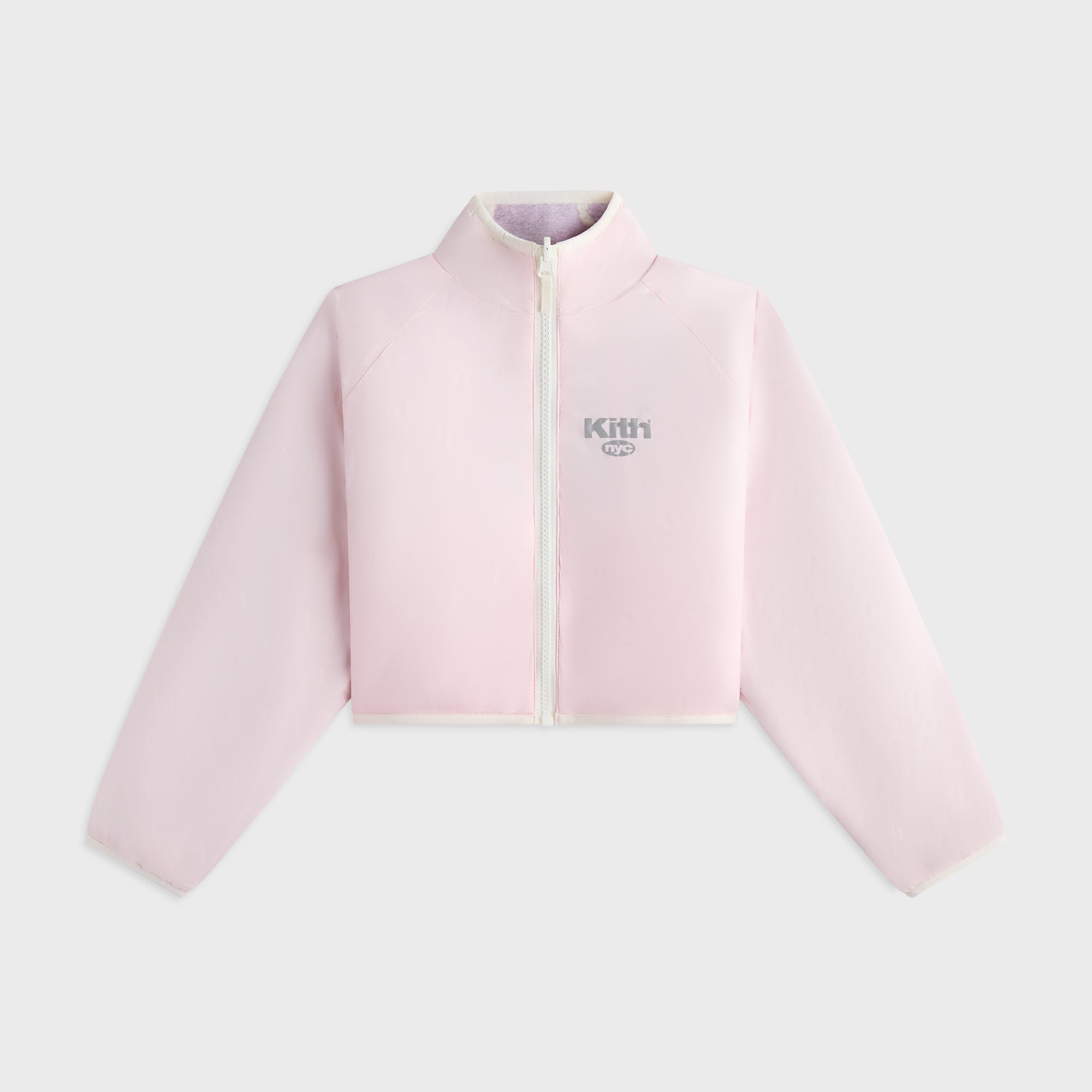 kith レディースアウターピンク Kith Kids Cropped Reversible Daphne Jacket - Astera – Kith Canada