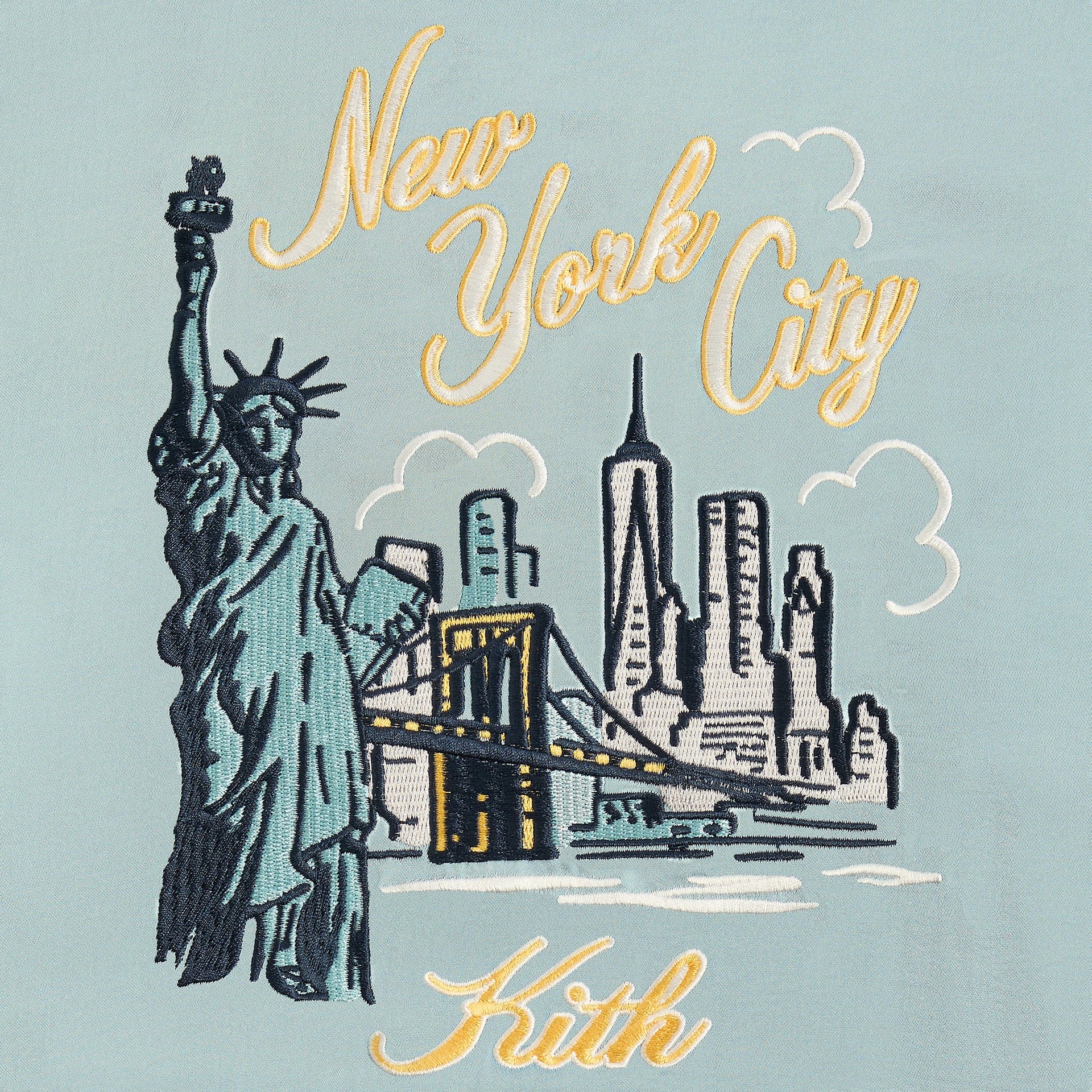 Kith Kids Satin New York Souvenir Jacket - Majestic