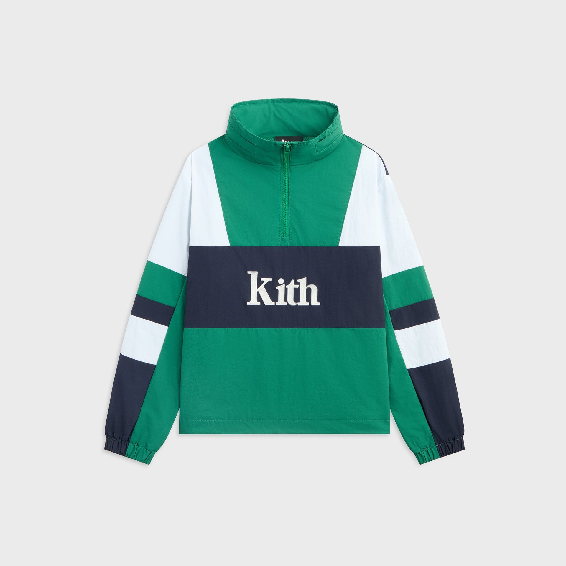 Kith Kids Blocked Linden Harrison Pullover - Newt