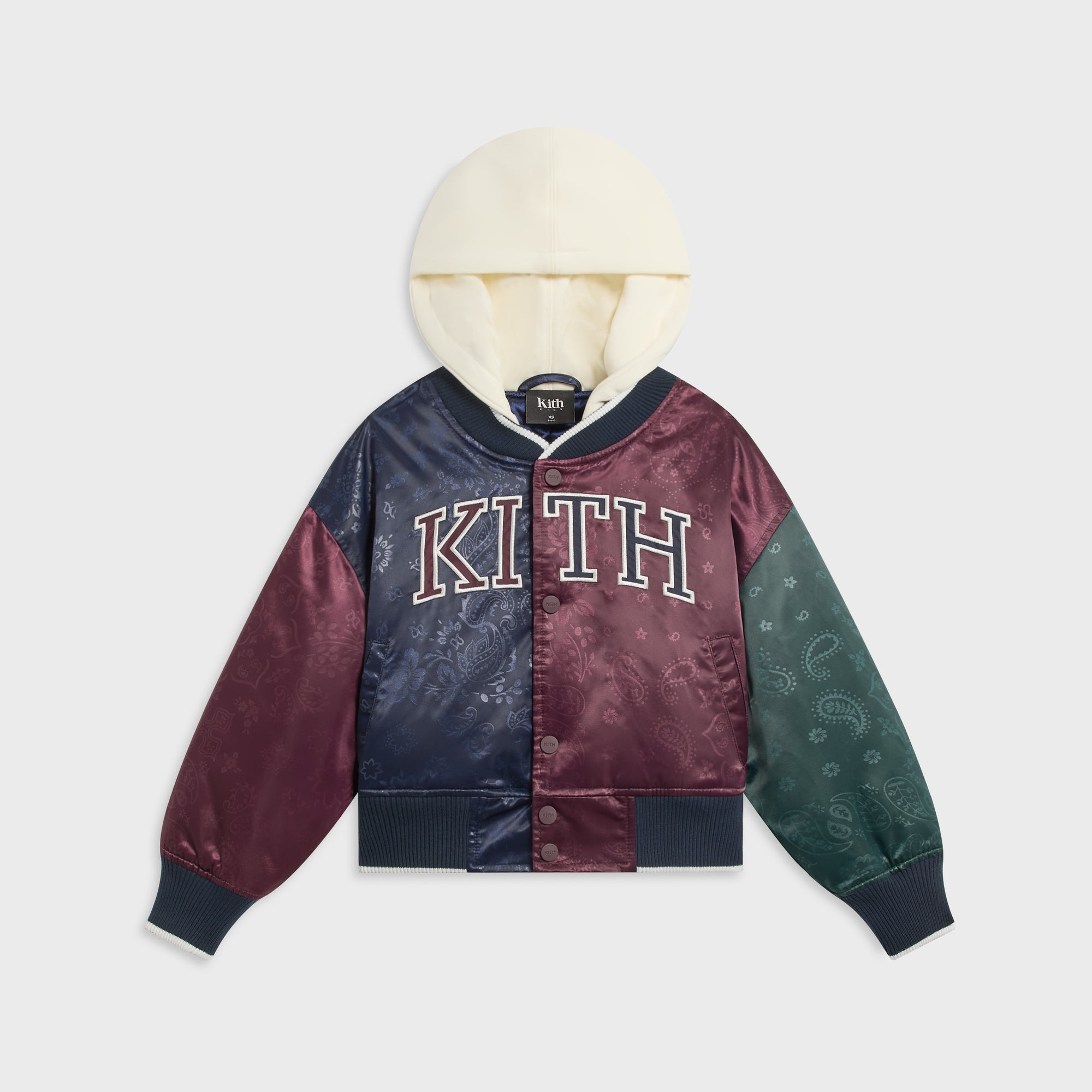 Kith Kids NY to The World Varsity Coaches Jacket - Black – Kith Canada