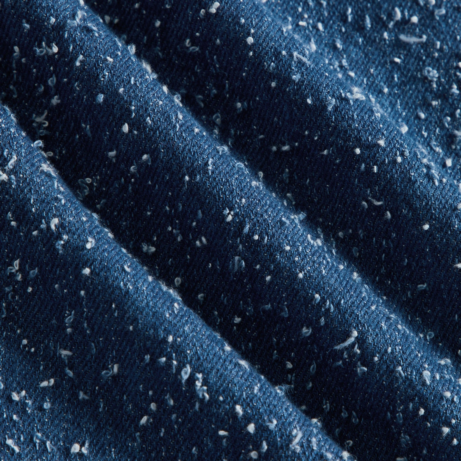 Kith Kids Patchwork Textured Denim Gi Shirt - Indigo