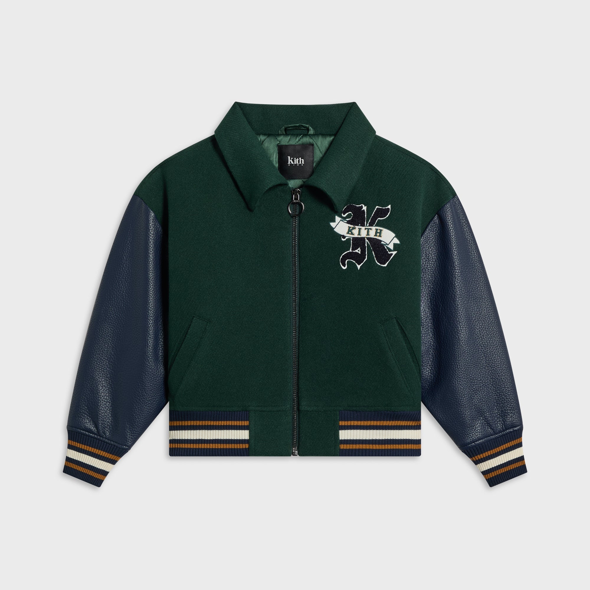 Kith Kids NY to The World Varsity Coaches Jacket - Black – Kith Canada