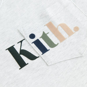 Kith Kids Quinn II Tee - Light Heather Grey