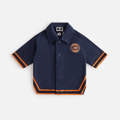 Kith Kids for the New York Knicks Woodpoint Shirt - Nocturnal