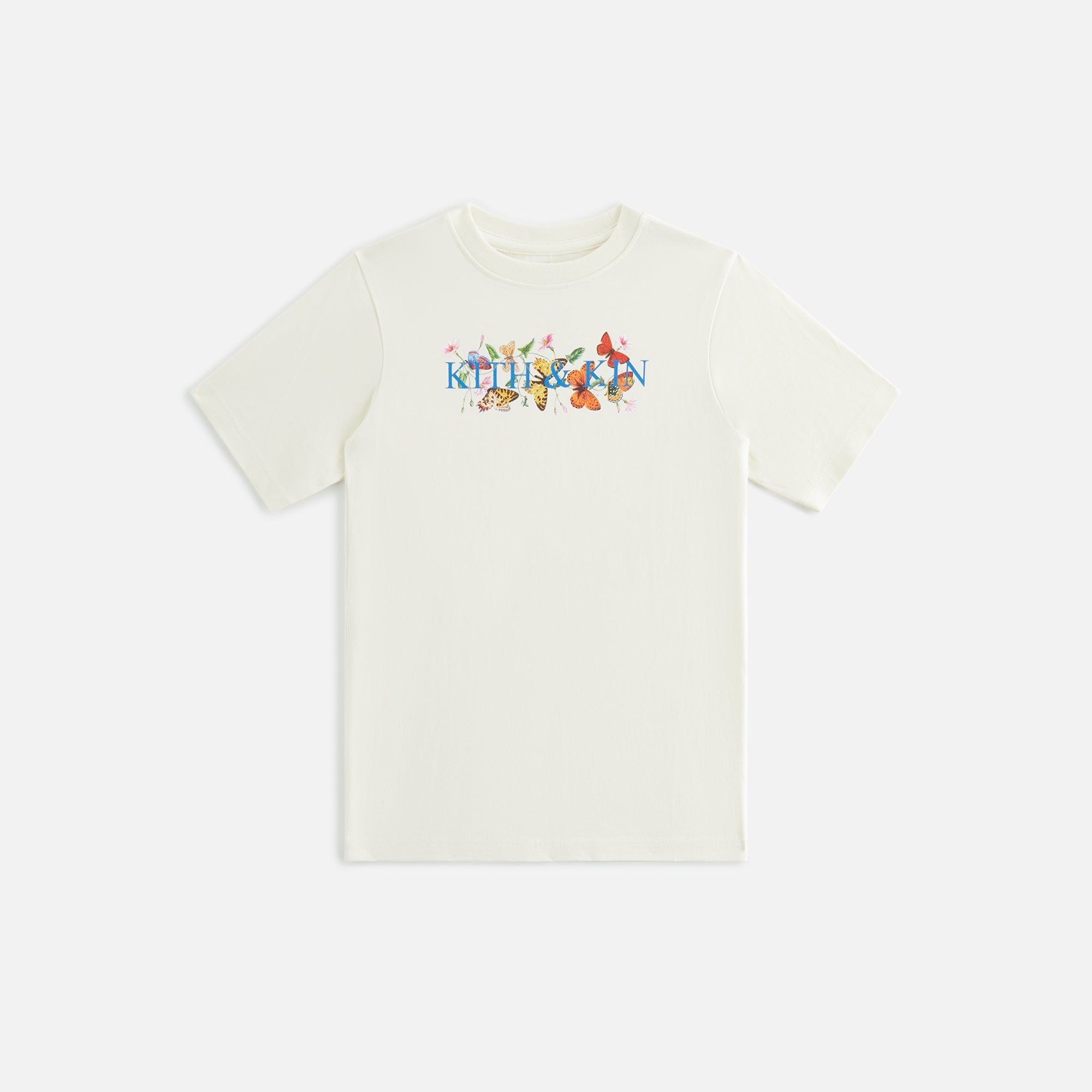 Kith Kids Kith & Kin Butterfly Vintage Tee - Sandrift – Kith Canada