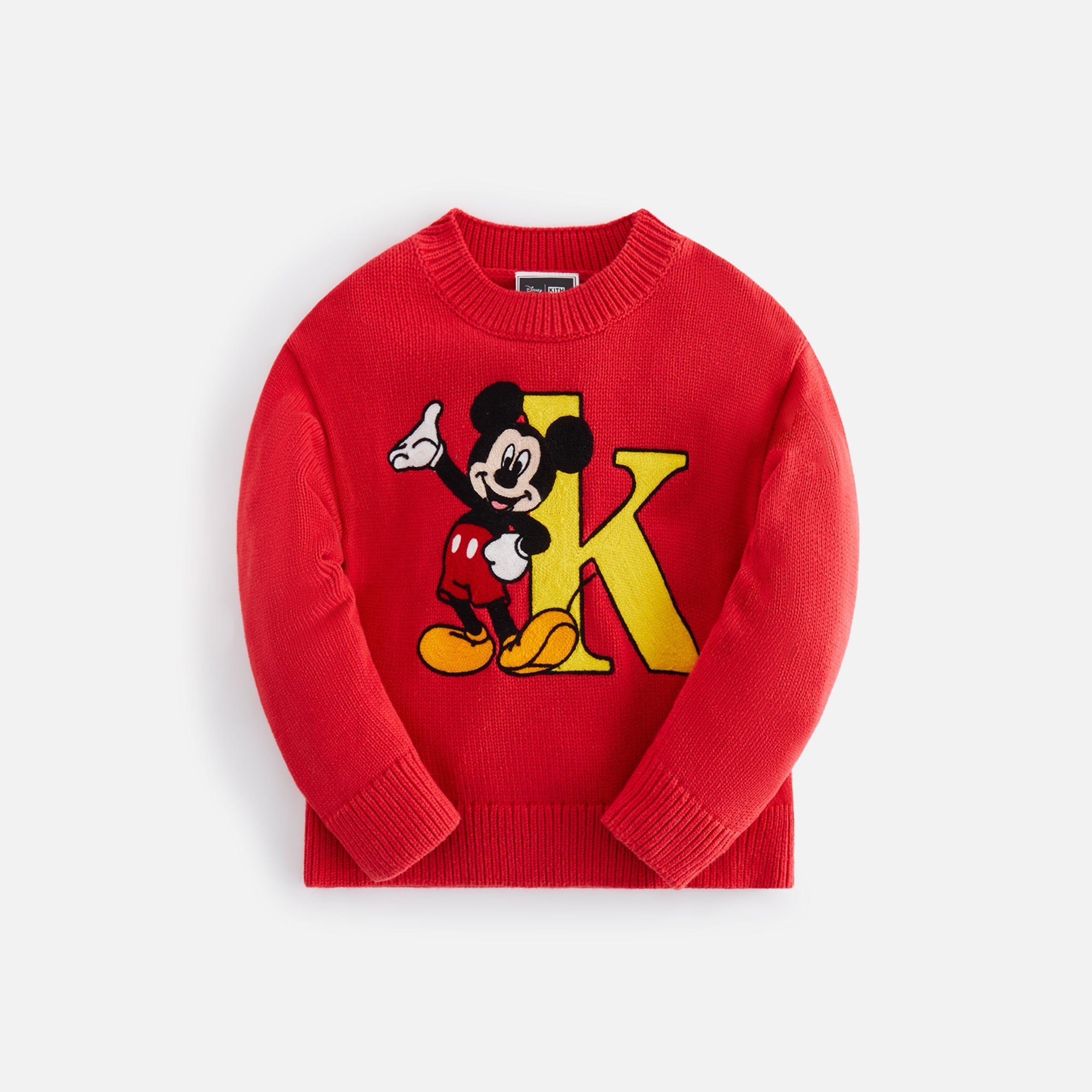 Disney | Kith Kids for Mickey & Friends Mickey K Crewneck Sweater - Fame