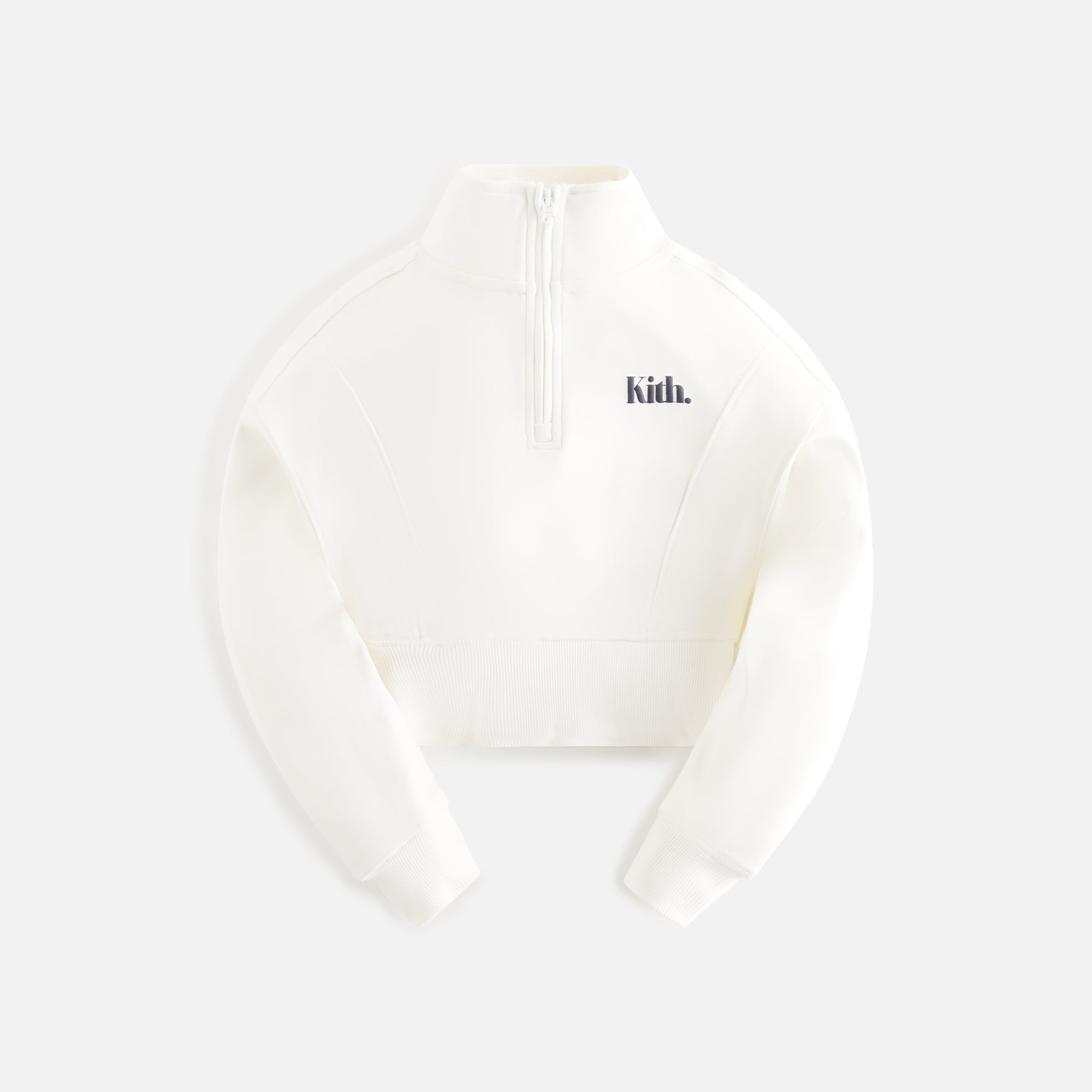 Kith Kids Cropped Fallon Quarter Zip - Silk – Kith Canada