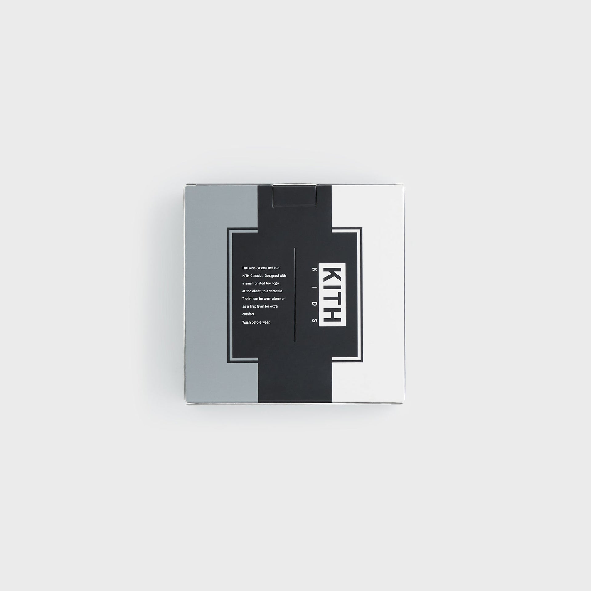 Kith Kids 3-Pack Core Tee - Black