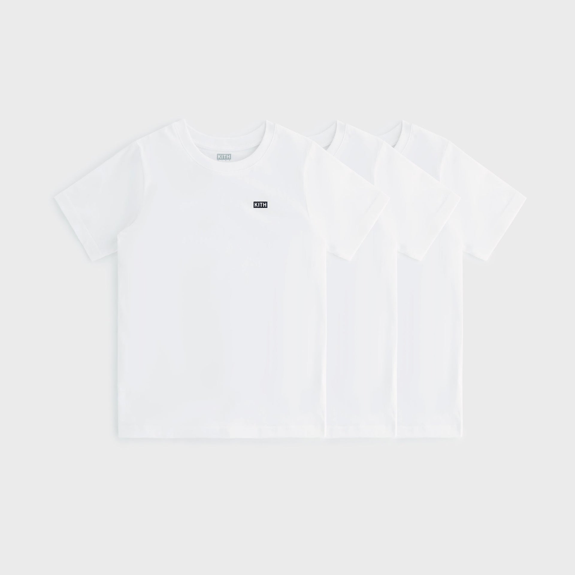 Kith Kids 3-Pack Short Sleeve Tee - White