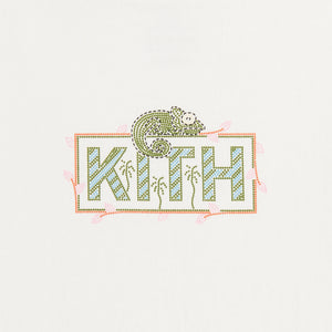 Kith Kids Chameleon Graphic Tee - White