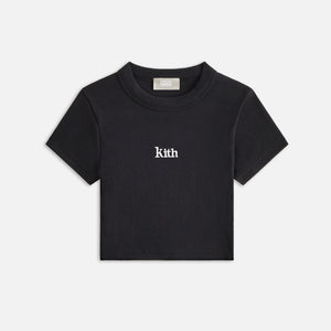 Kith Kids Ribbed Mulberry Tee - Black