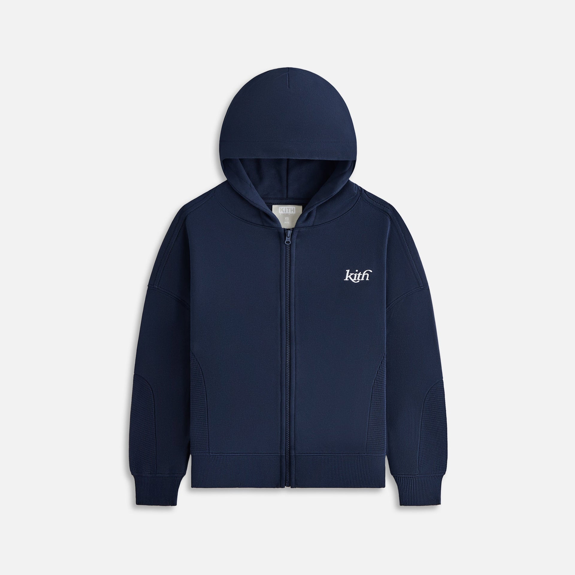 Kith Kids Pieced Nelson Full Zip Hoodie - Nocturnal