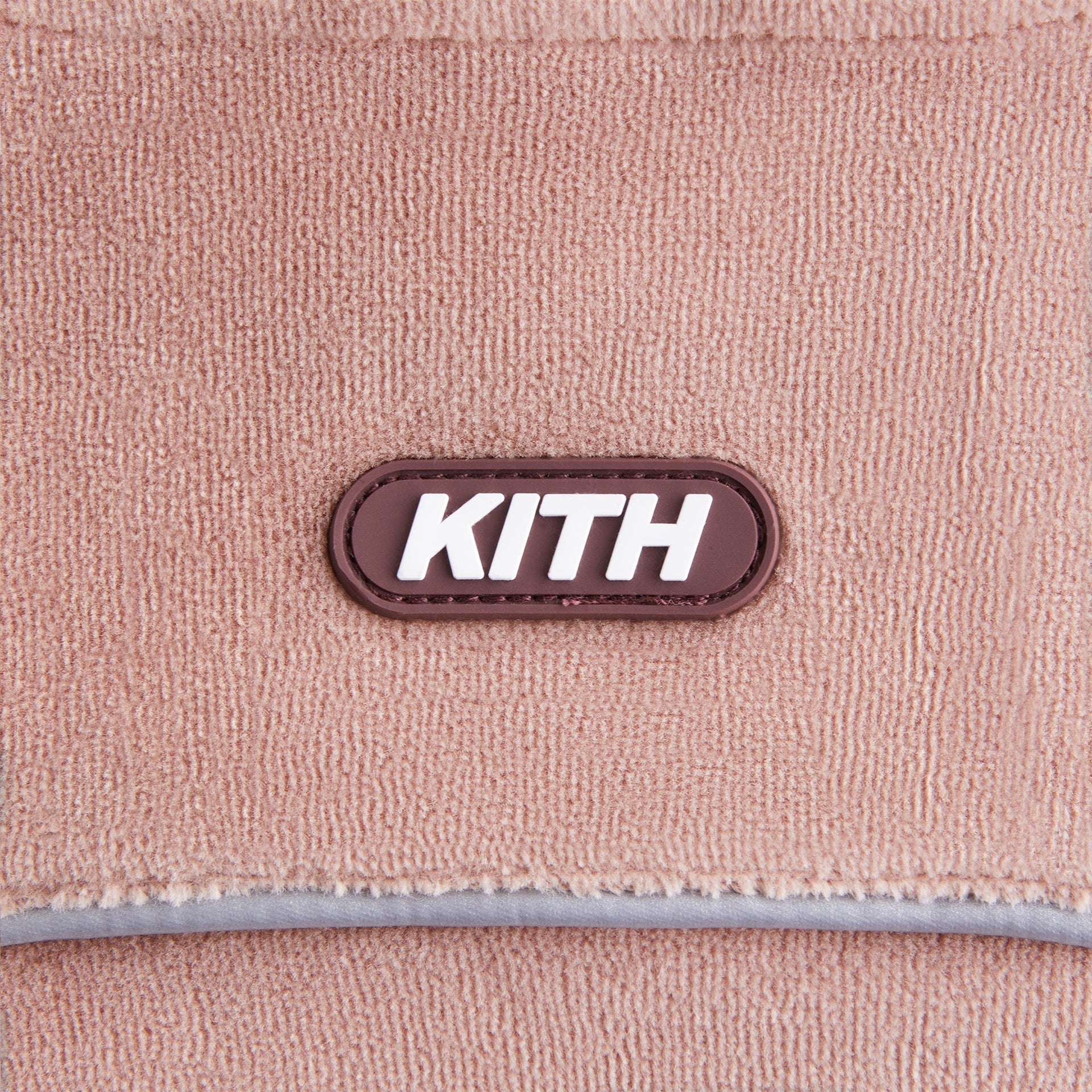 Kith Kids Velour Track Cropped Nelson Hoodie - Morganite