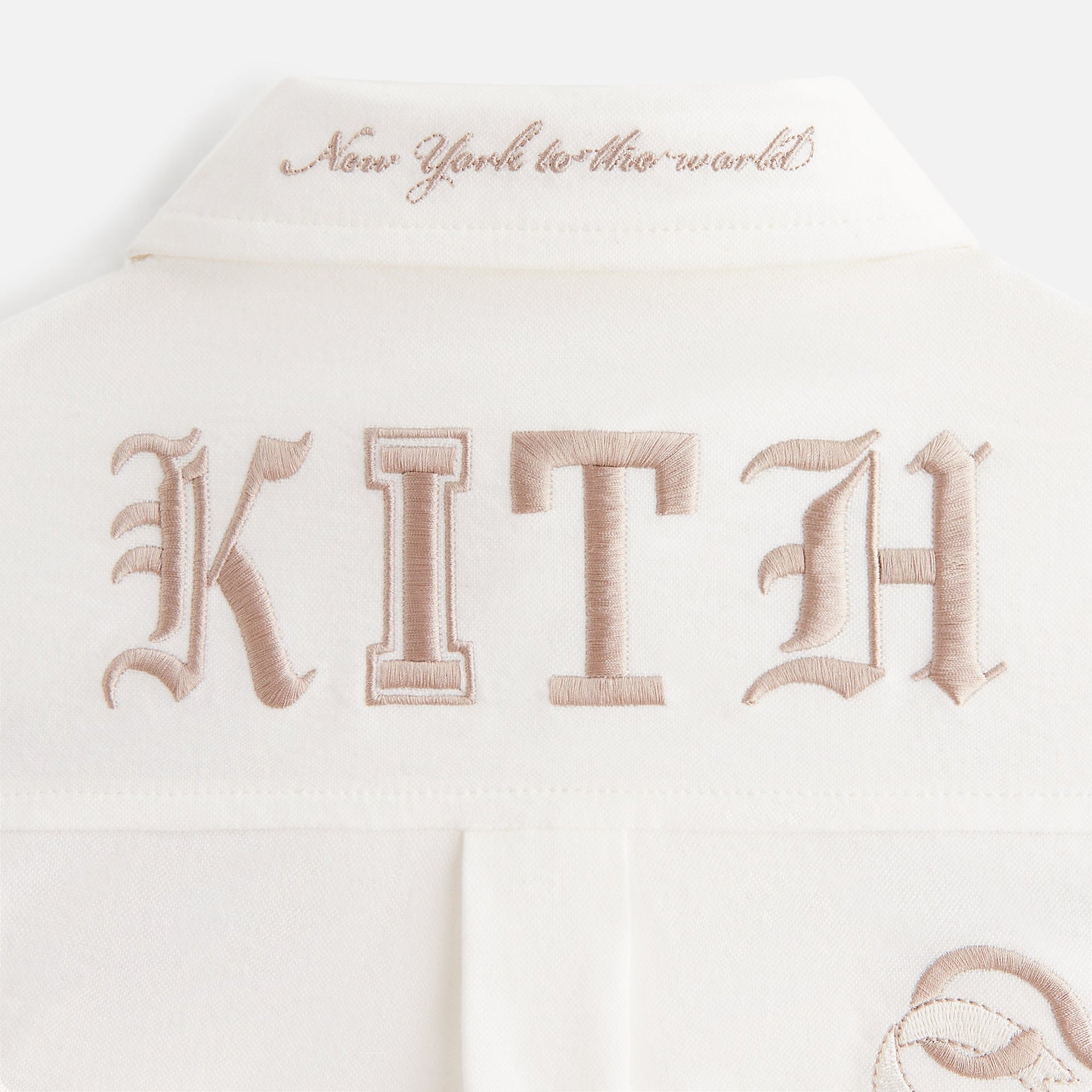 Kith Kids Varsity Cropped Apollo Shirt - Silk