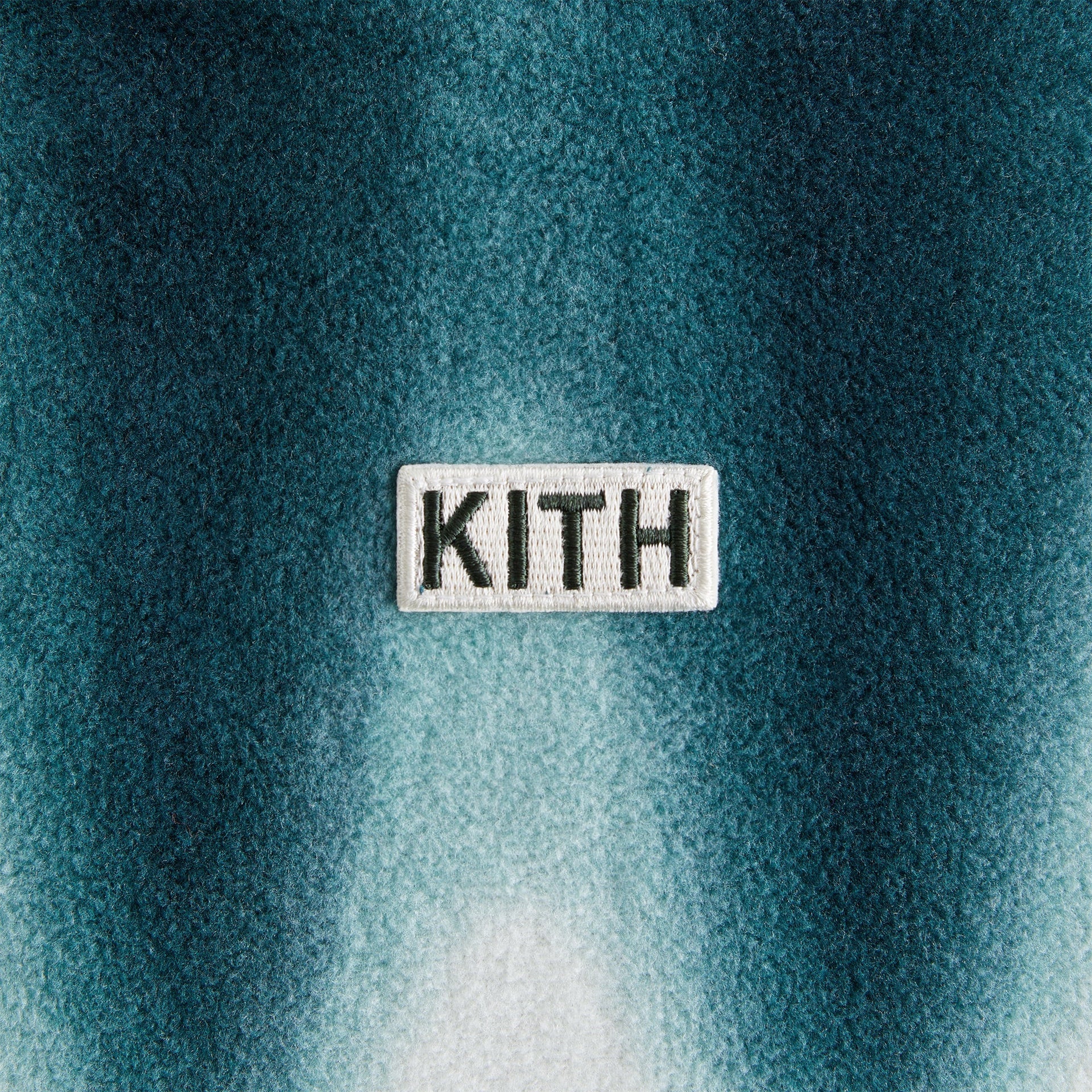 Kith Kids Printed Polar Fleece Hoodie - Chronicle