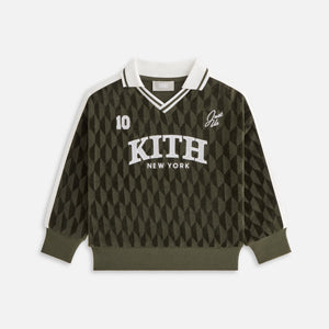 Kith Kids Velour Soccer Sweatshirt - Cypress