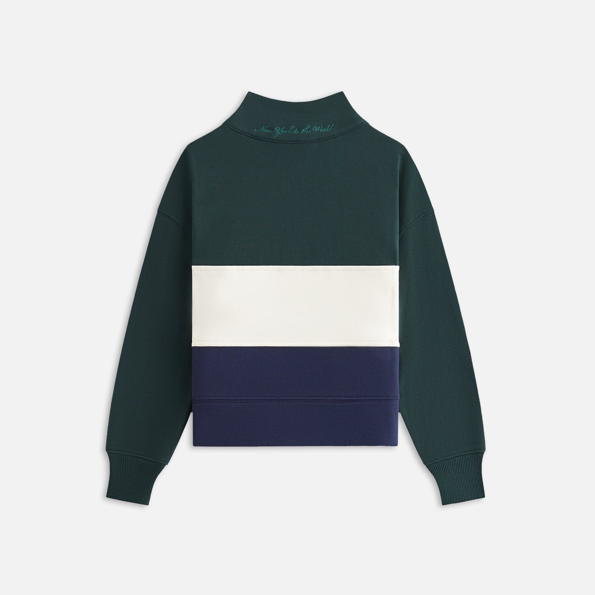 Kith Kids Color-Blocked Hunter Quarter Zip - Nocturnal