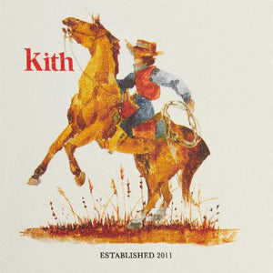 Kith Kids Rodeo Tee - Sandrift