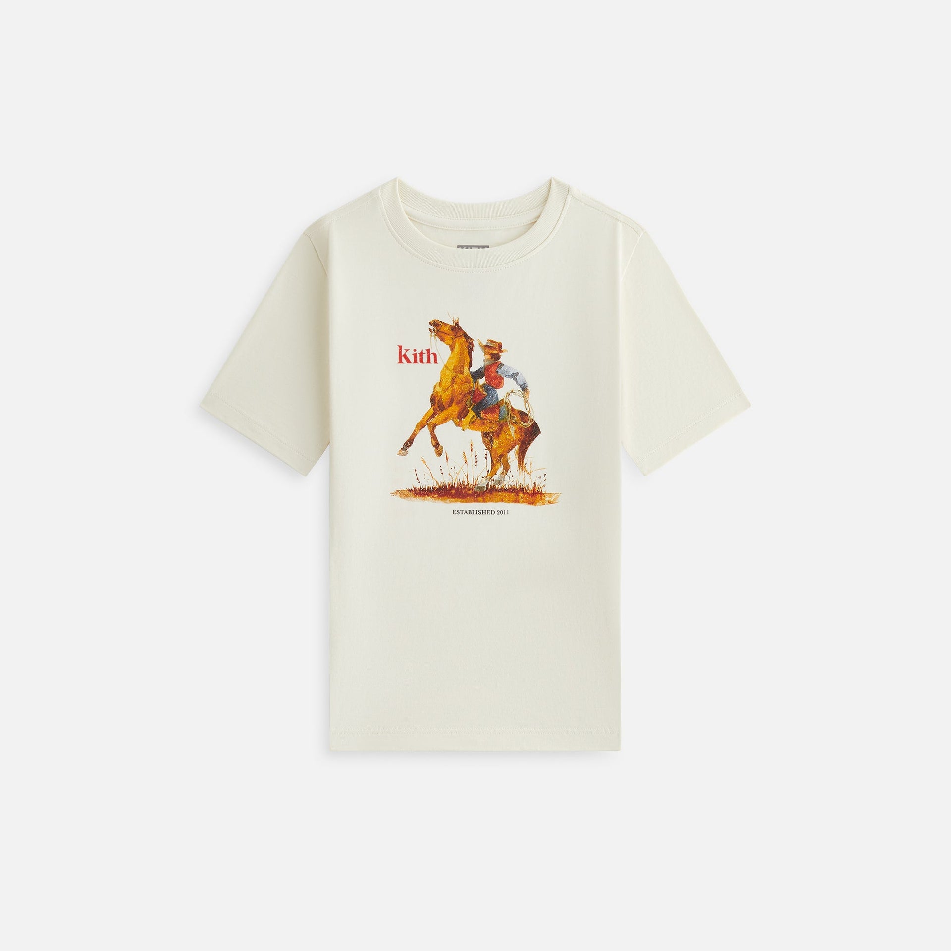 Kith Kids Rodeo Tee - Sandrift