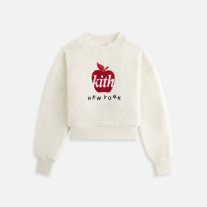 Kith Kids Empire State Sherpa Crewneck - Silk