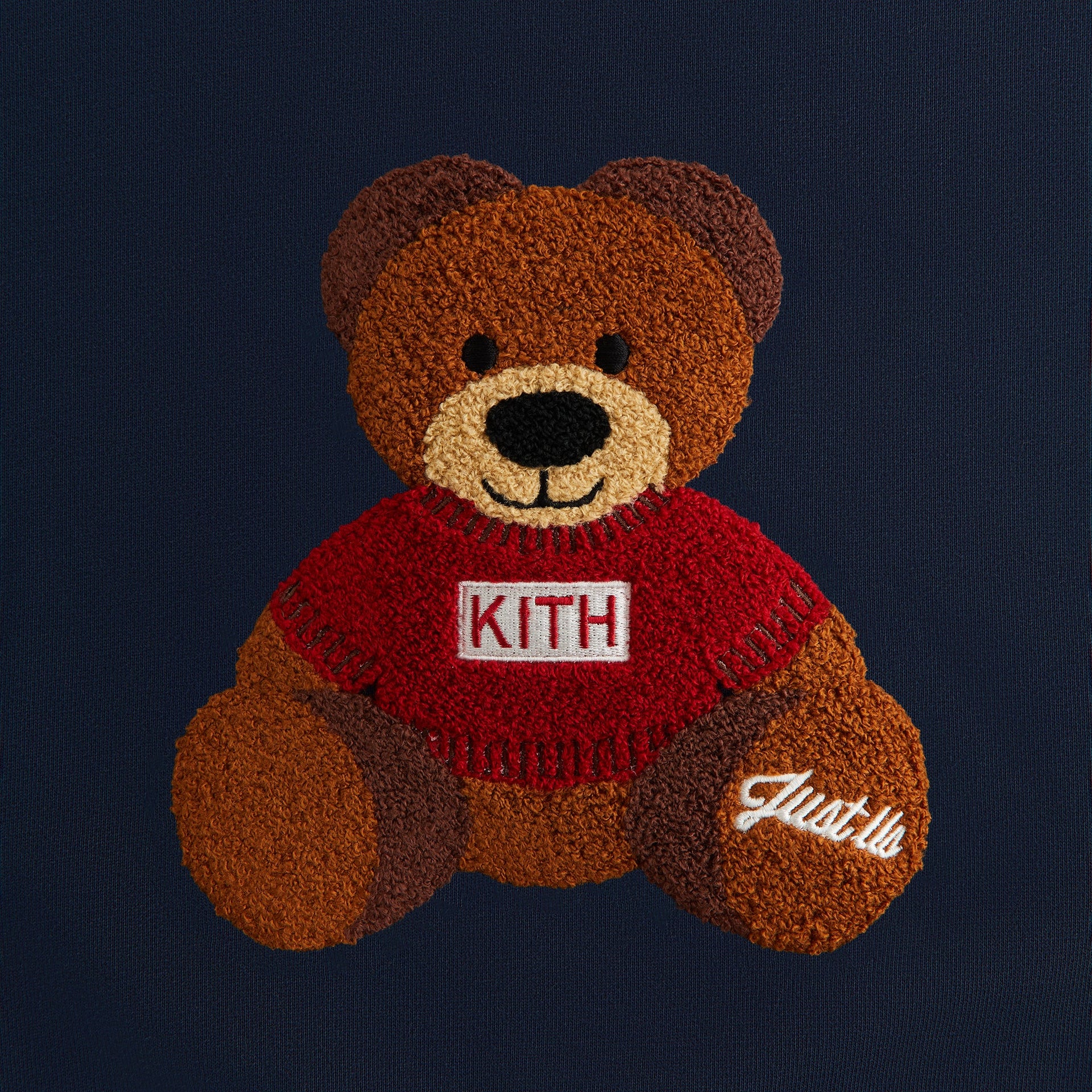 Kithmas Kids Teddy Nelson Crewneck - Nocturnal