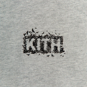 Batman | Kith Kids Bats Nelson Crewneck - Light Heather Grey