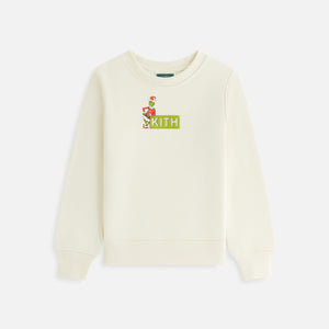 Kith Kids for The Grinch Classic Logo Crewneck - Sandrift