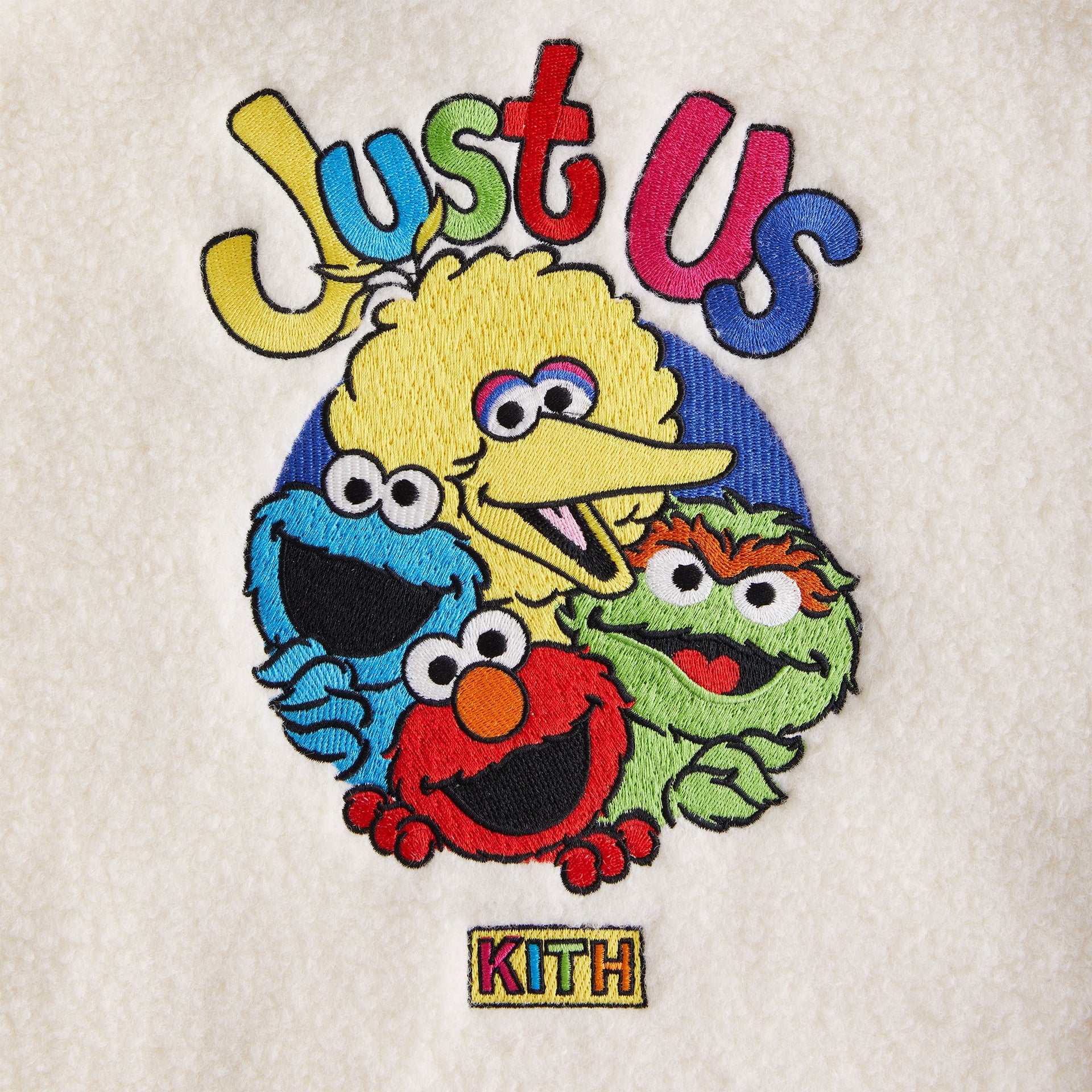 Kith Kids for Sesame Street Sherpa Hoodie - Sandrift