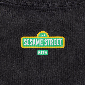 Kith Kids for Sesame Street Cookie Vintage Tee - Black