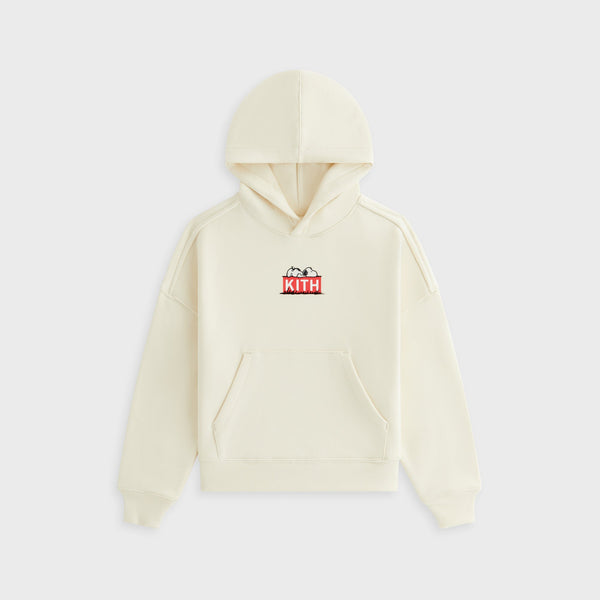 KITH × Peanuts Doghouse Williams Hoodie Kith Kids for Peanuts Doghouse Classic Logo Hoodie
