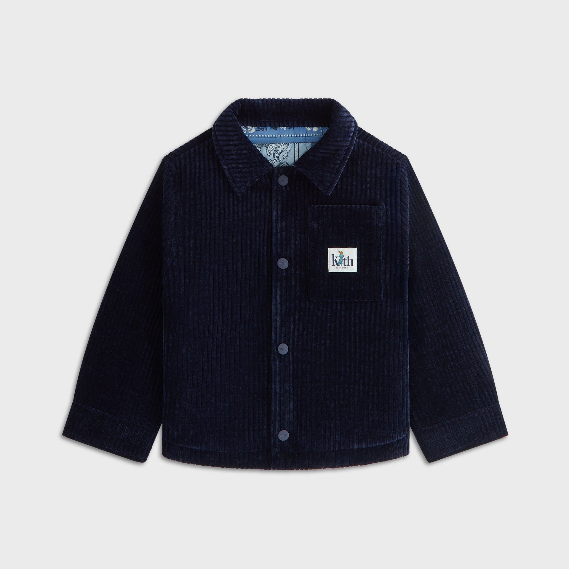 Kith Kids Reversible Ora Shacket - Nocturnal