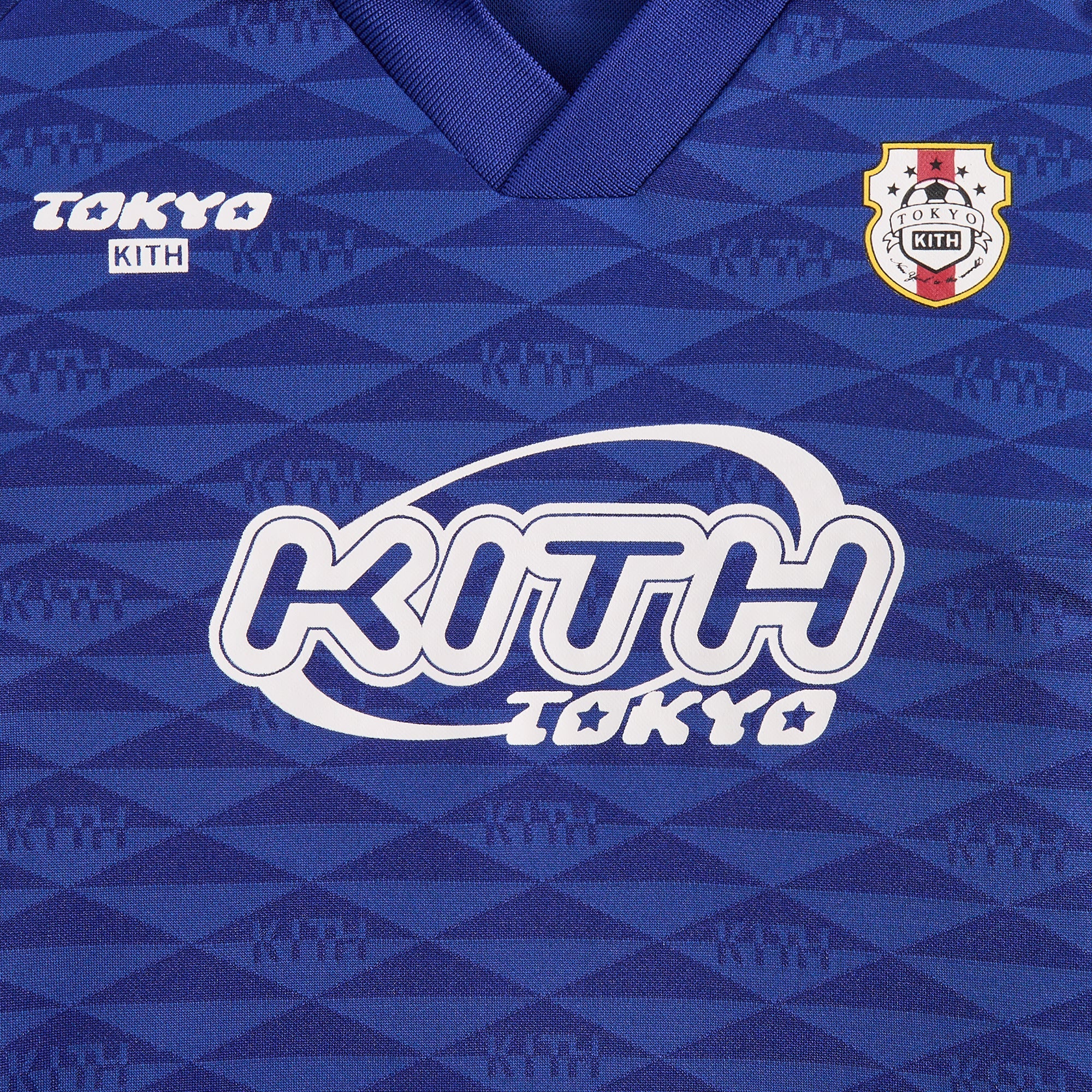 KITH 東京 jersey XXL Kith Tokyo 5 Year Anniversary Jason II Soccer Jersey White