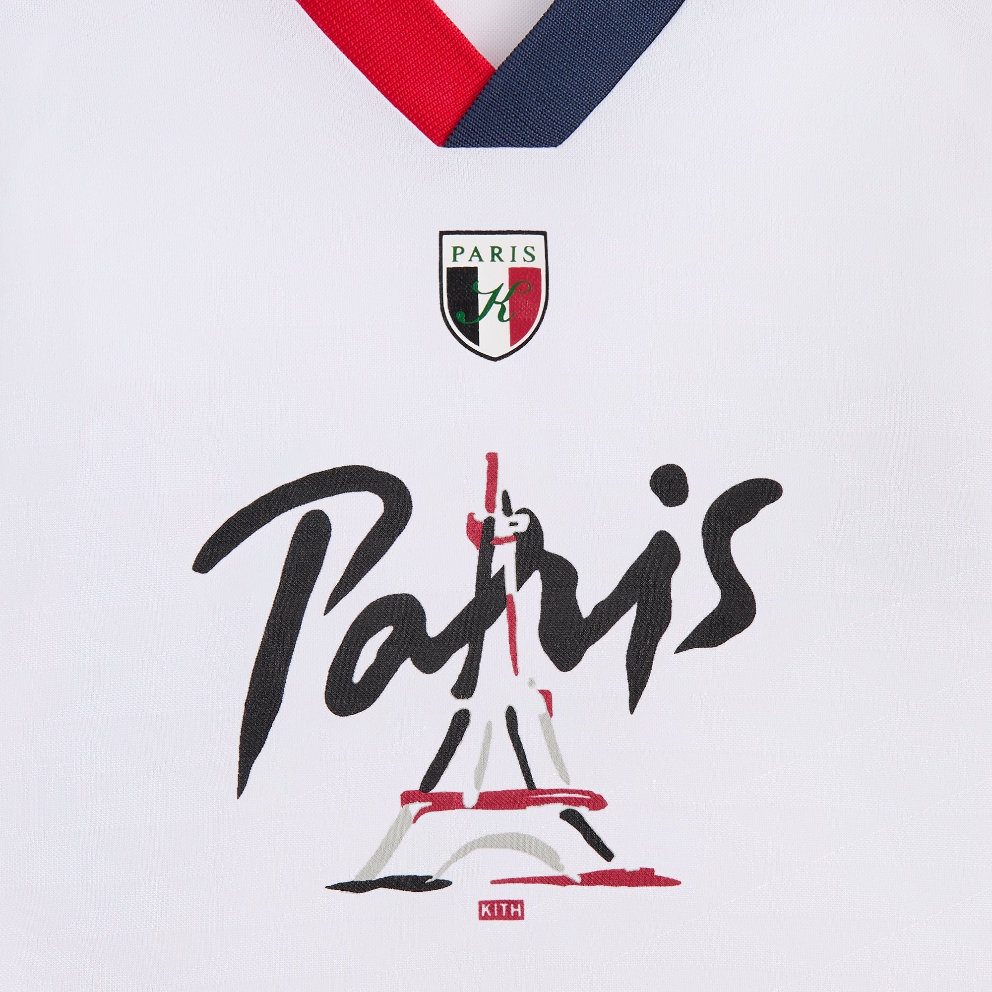 Kith Kids Paris Soccer Top - White – Kith Canada