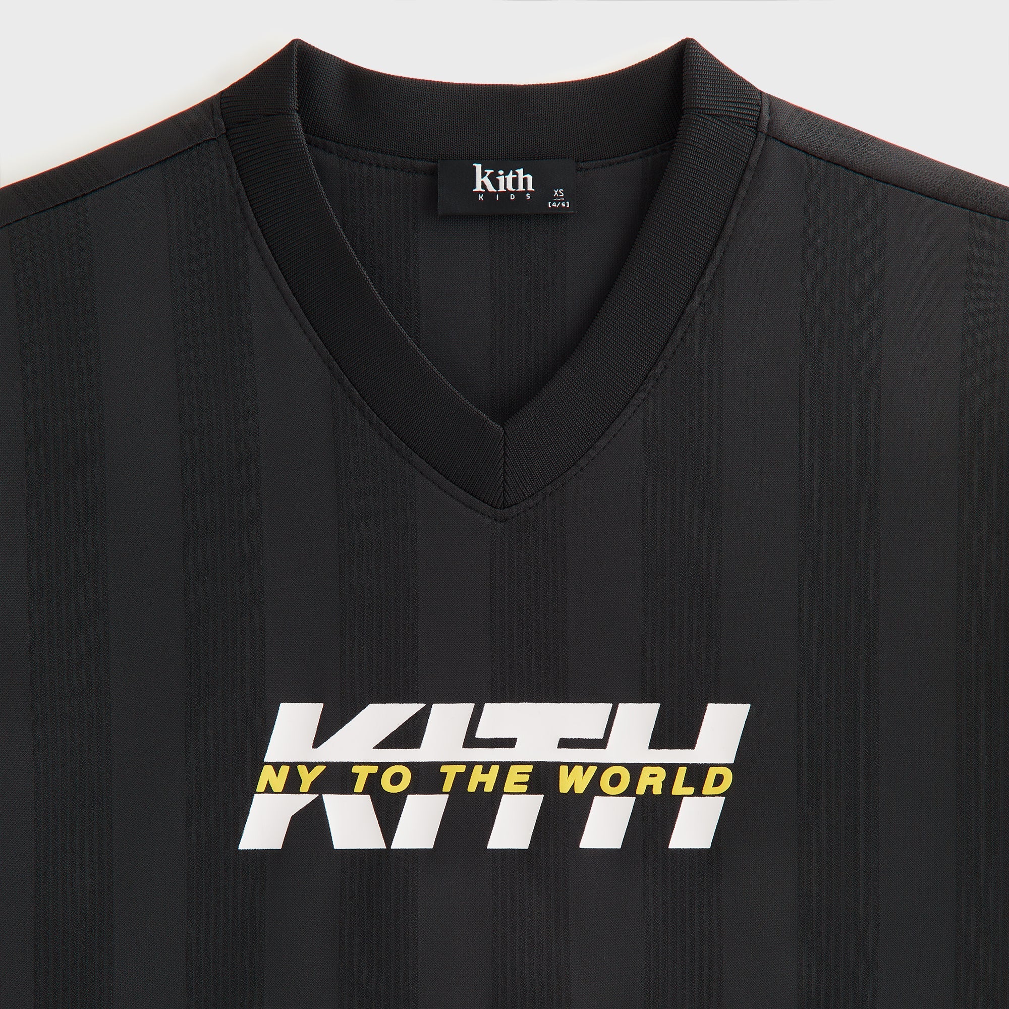 Kith Kids Logo Malik Jersey - Black – Kith Canada