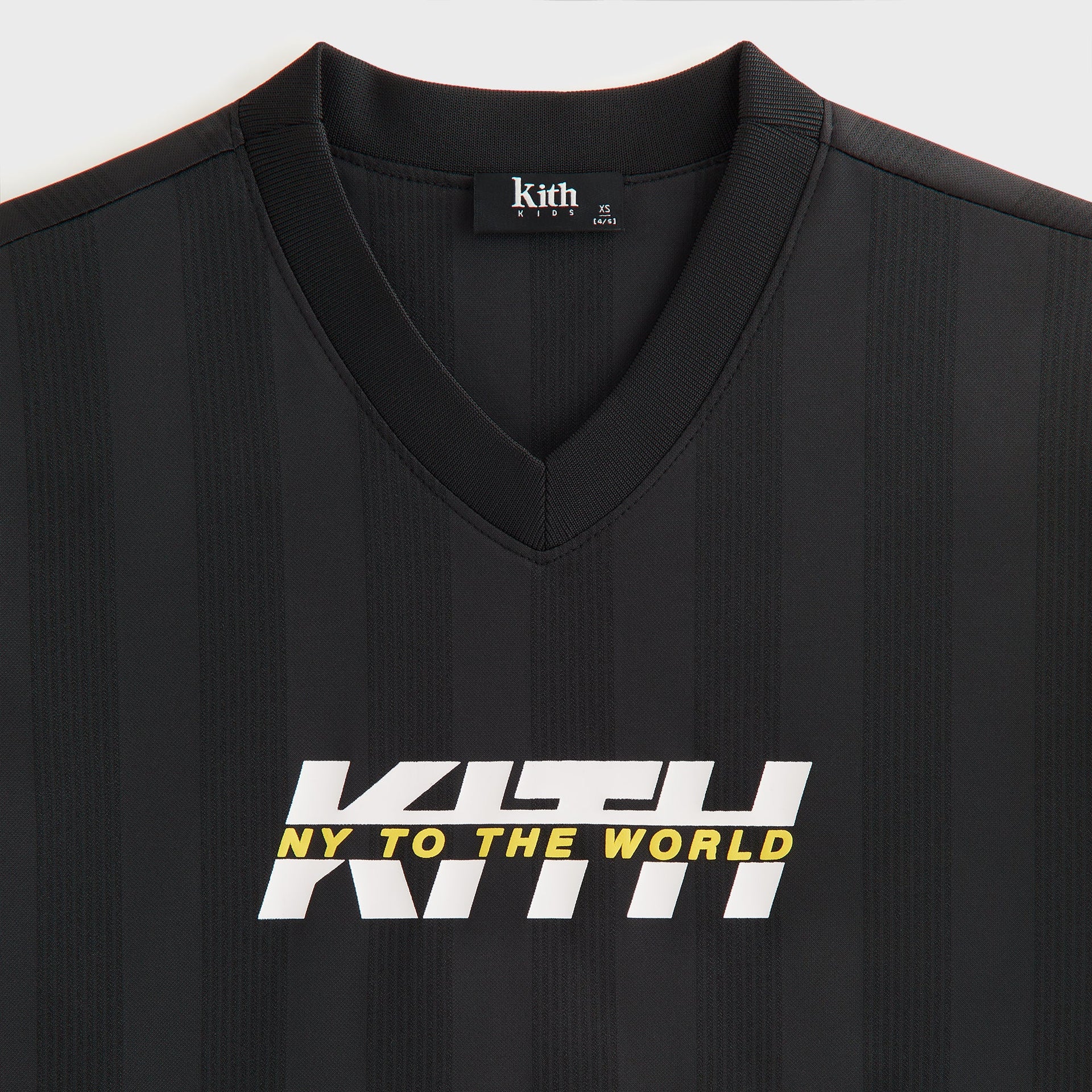 Kith Kids Logo Malik Jersey - Black