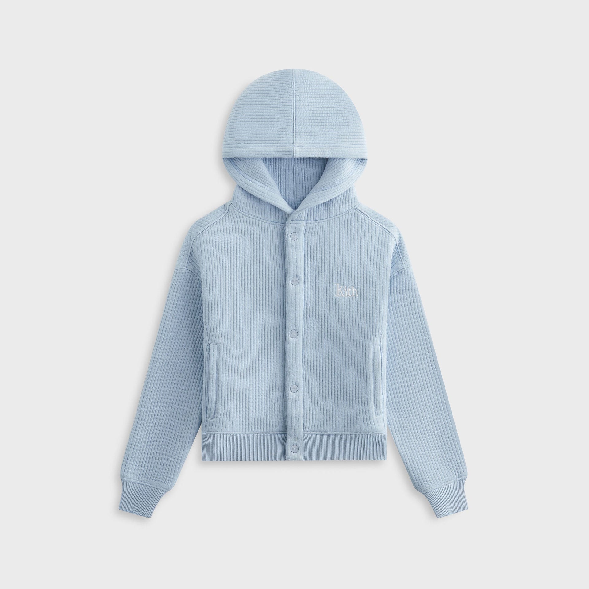 Kith Kids Snapfront Nelson Hoodie - Daydream