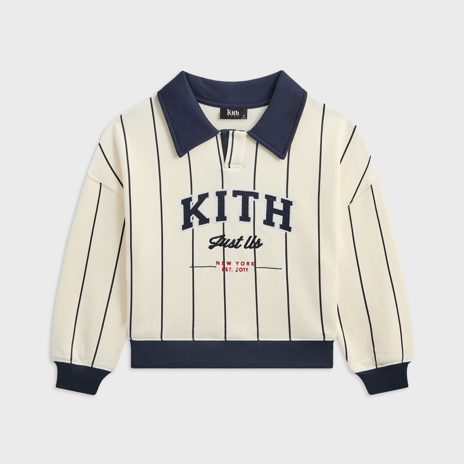 Kith Kids Collared Nelson Sweatshirt - Nocturnal