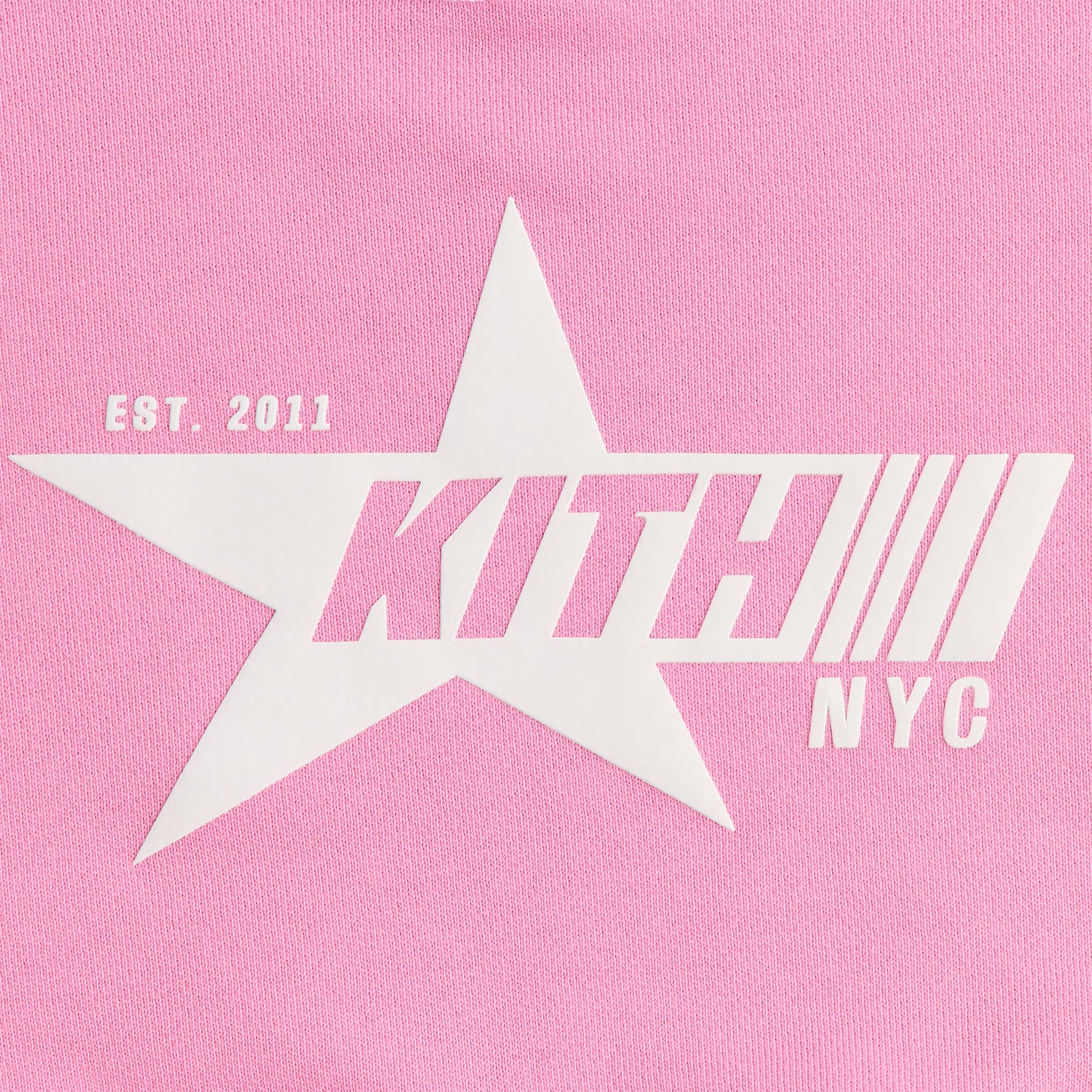 Kith Kids Cropped Contrast Stitch Nelson Crewneck - Caladium
