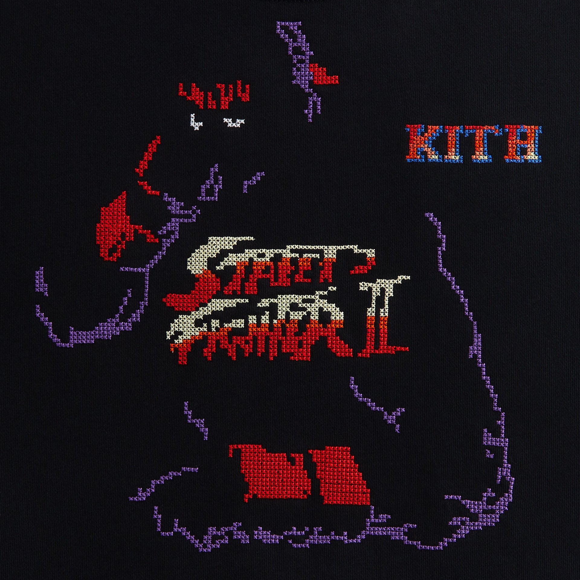 Capcom | Kith Kids Ryu Nelson Crewneck - Black