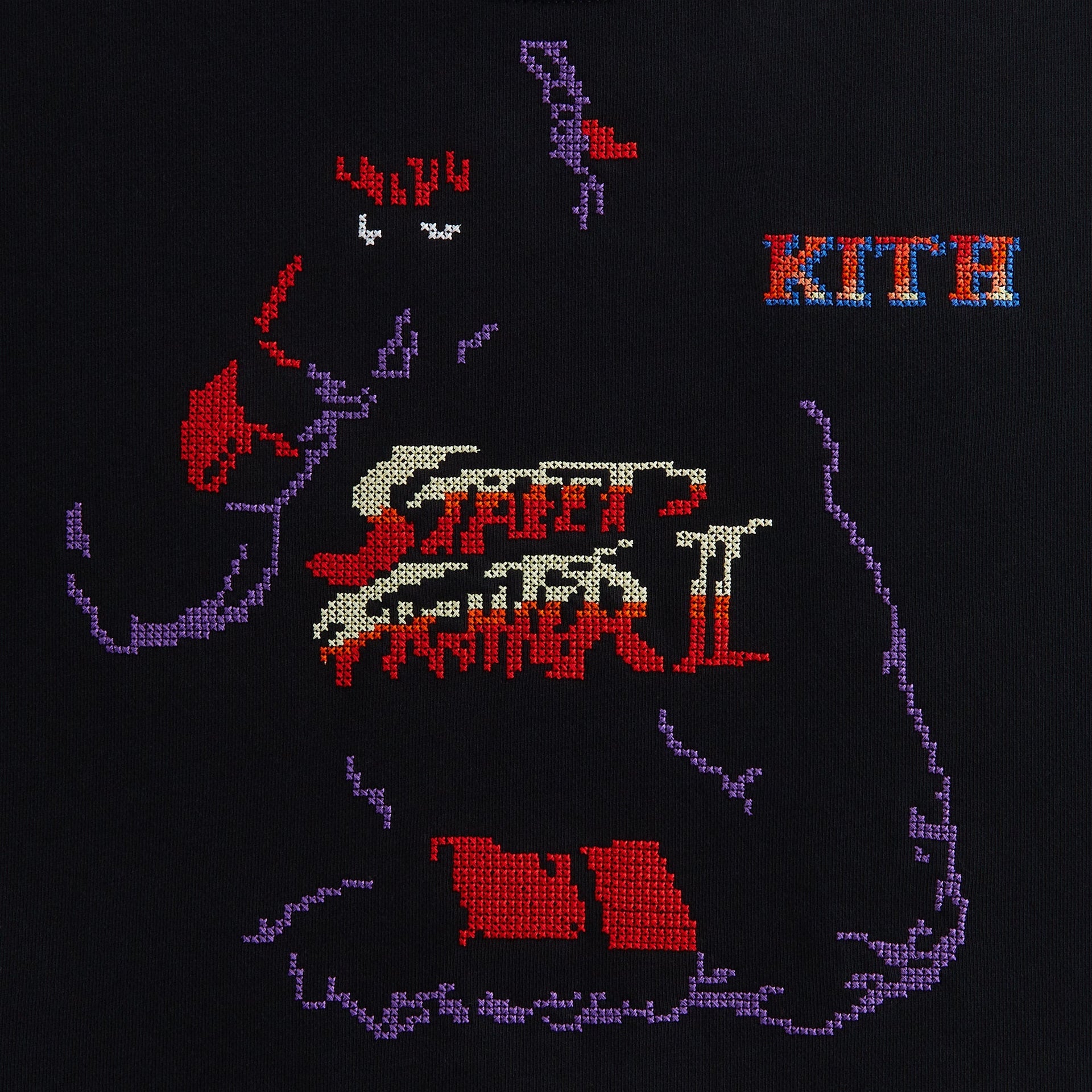 Capcom | Kith Kids Ryu Nelson Crewneck - Black - PH