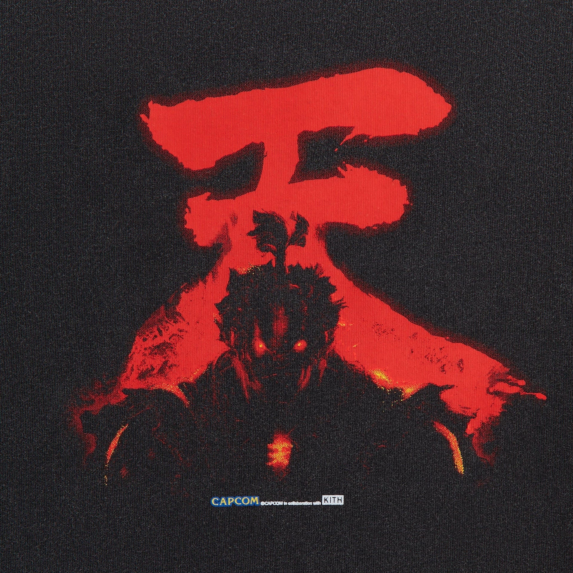 Capcom | Kith Kids Akuma Vintage Tee - Black - PH