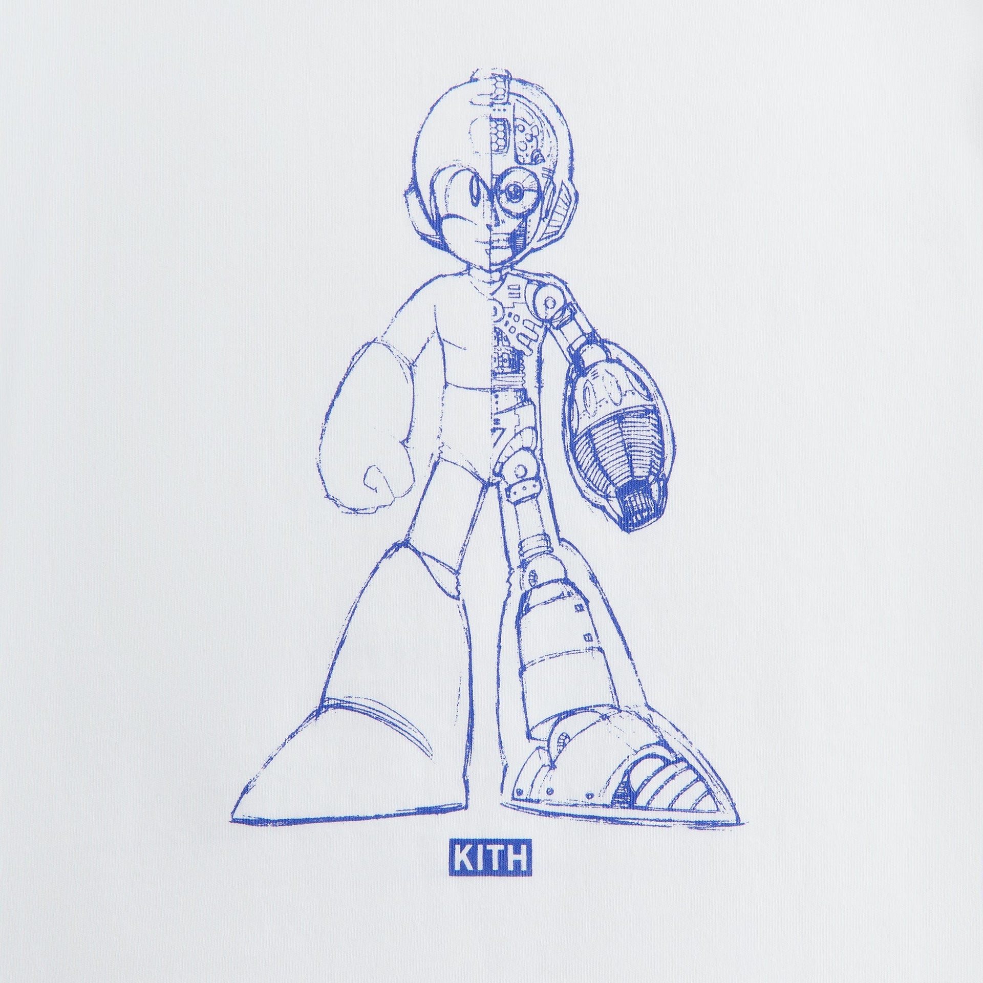 Capcom | Kith Kids Mega Man Sketch Vintage Tee - White - PH