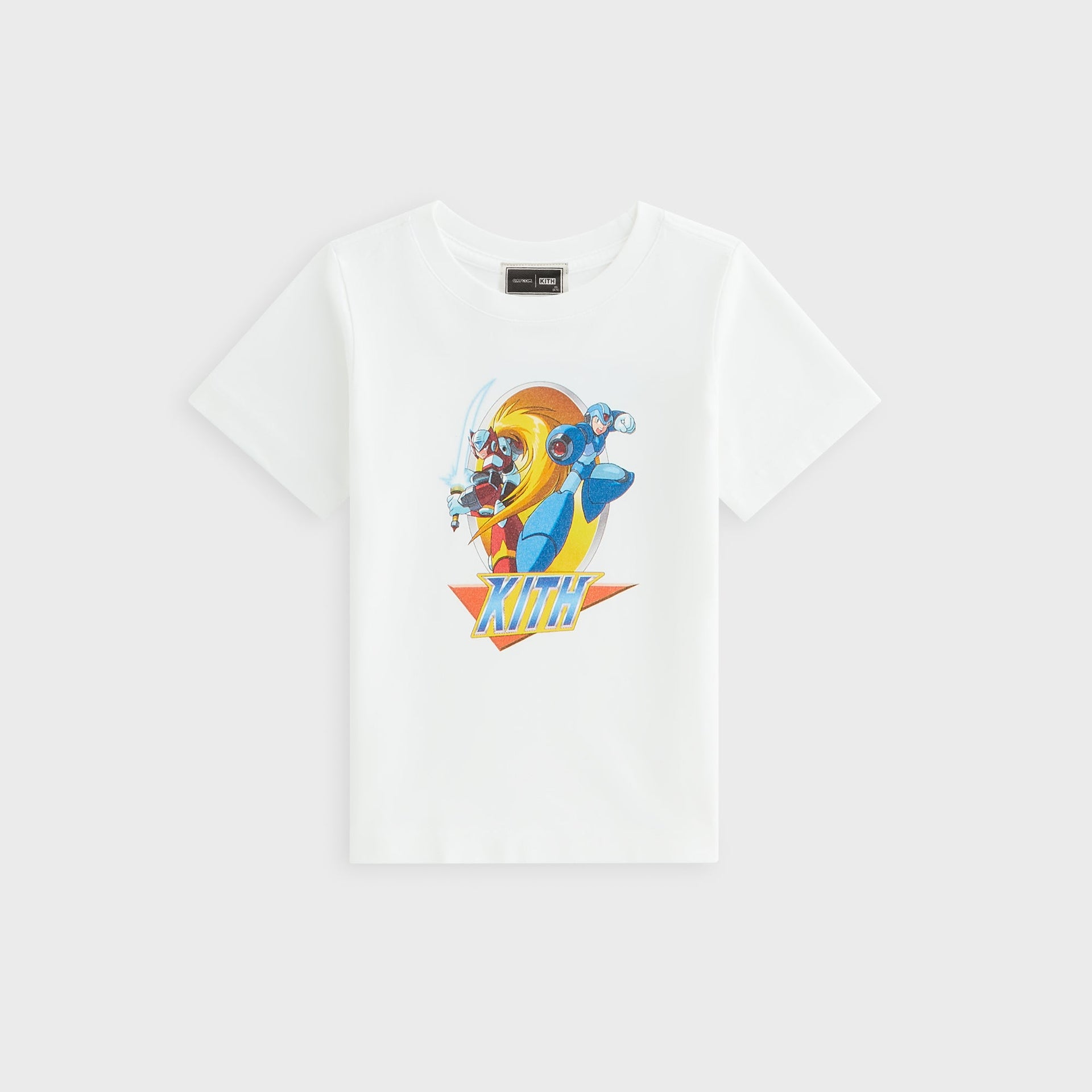 Capcom | Kith Kids Mega Man Vintage Tee - White